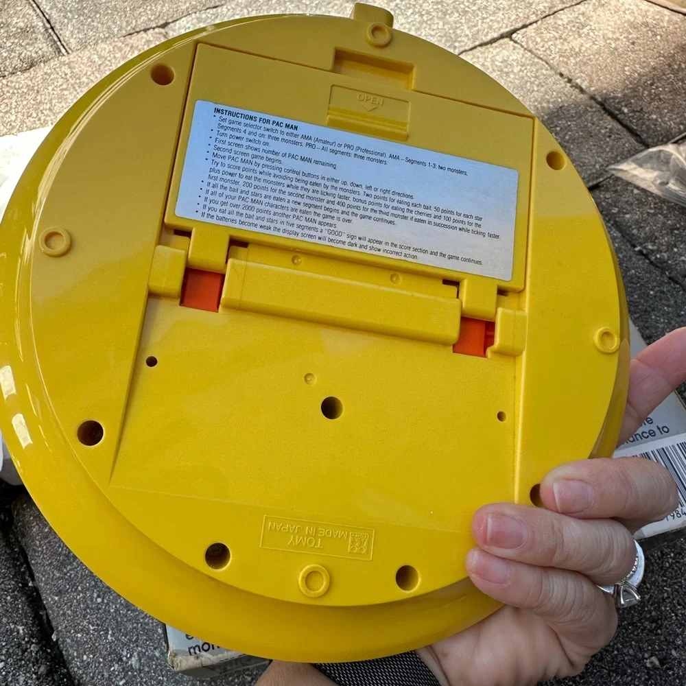 Tomytronic Pac-Man Handheld Game
